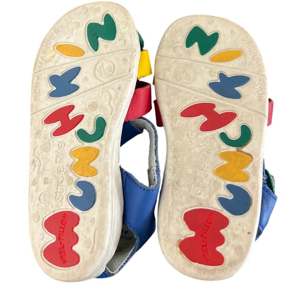 Vintage Munchkin Colorblock Multicolor Sandals Size 8 Women's - Picture 5 of 6